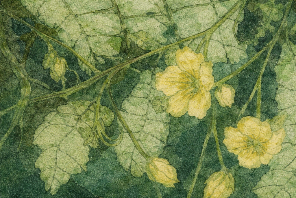 Bird Among the Leaves